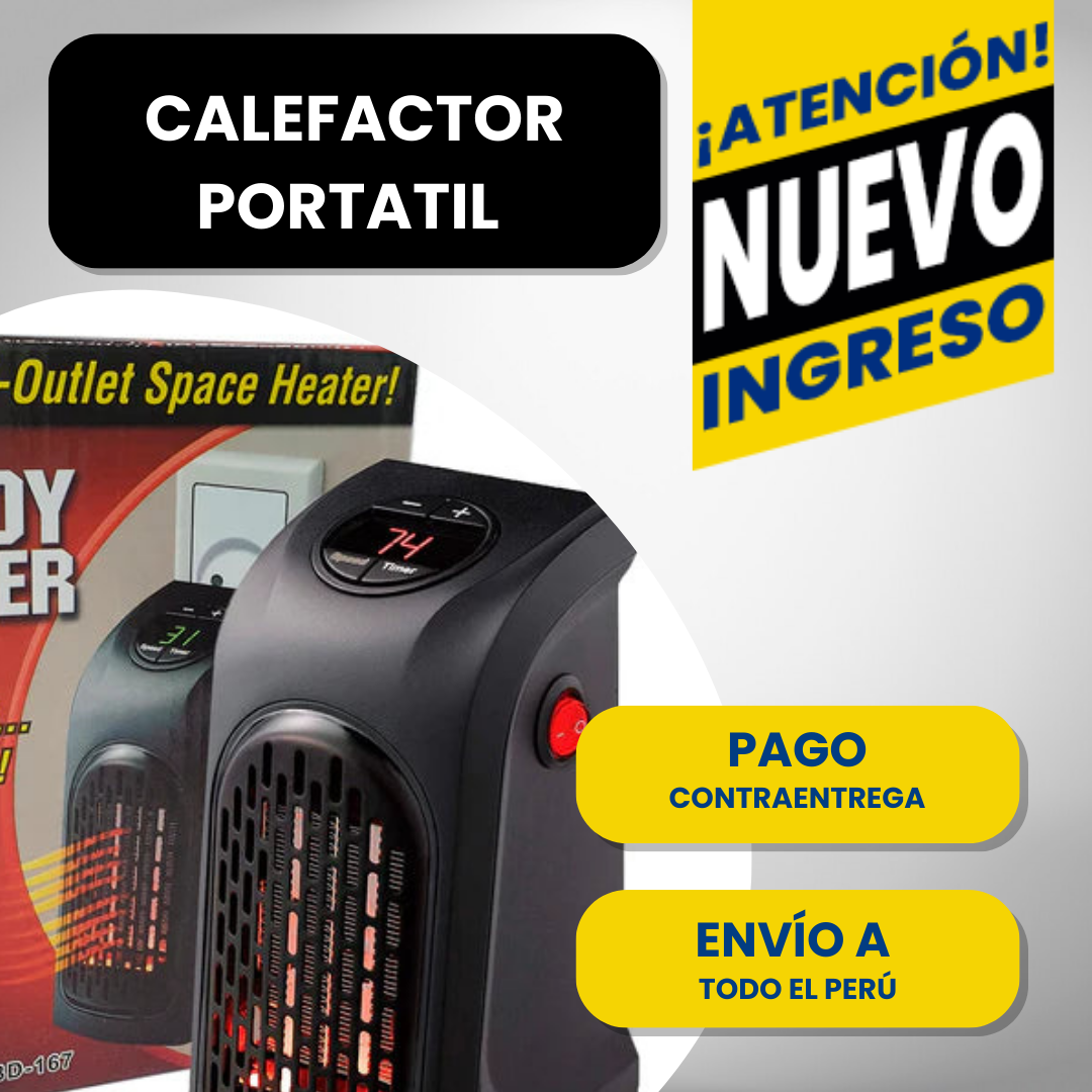 CALEFACTOR PORTATIL HEANDY HEATER 400w