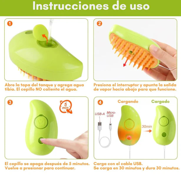 Cepillo Mágico Vaporizador™