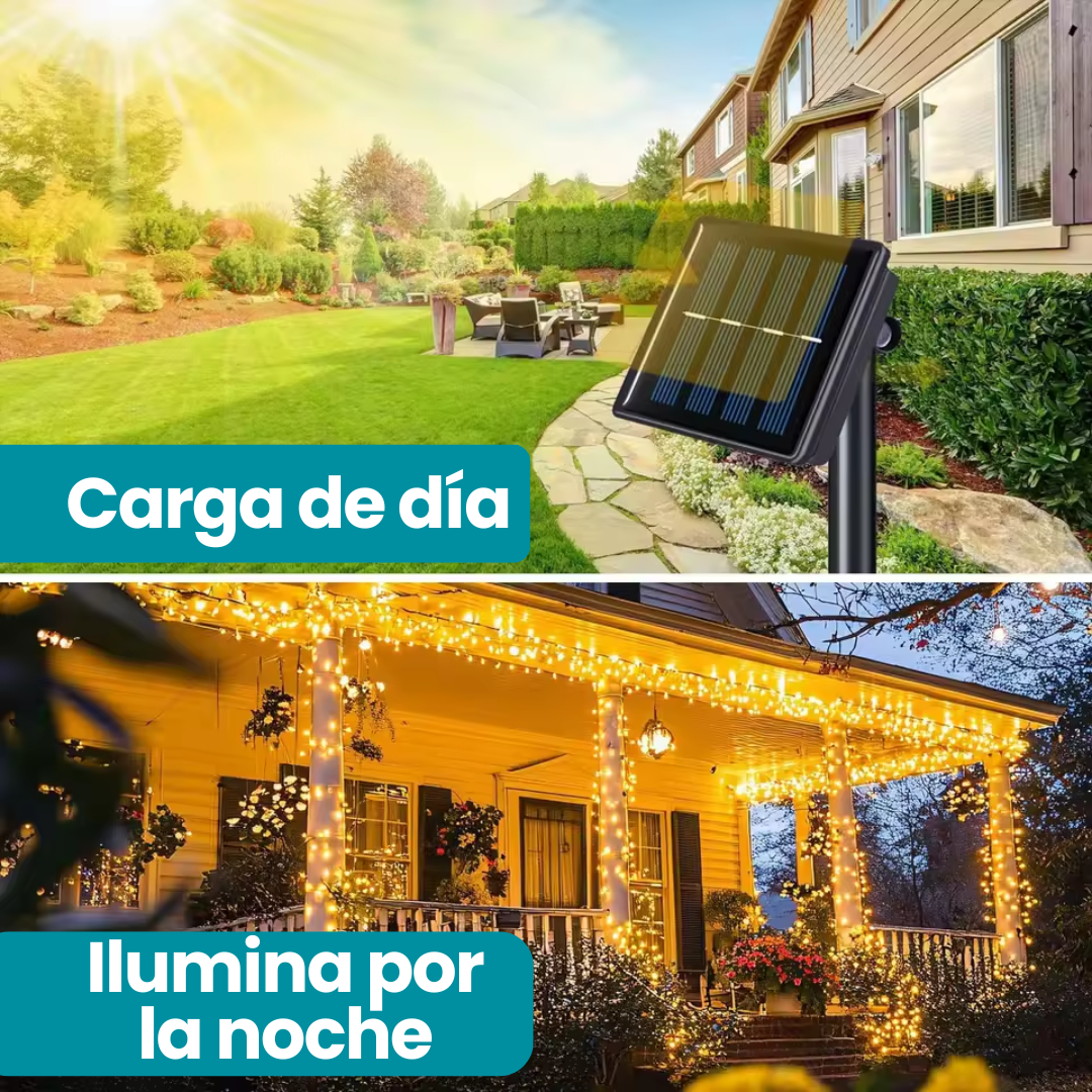 LUCES SOLARES NAVIDAD 2x🎁Oferta Navideña – LUZMAGIC